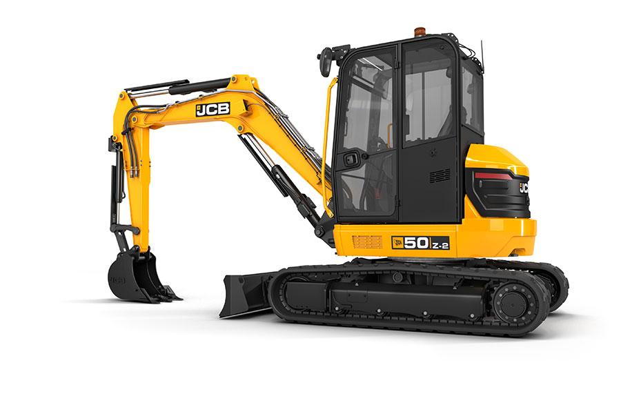 JCB 50Z-2 excavator hire Scotland