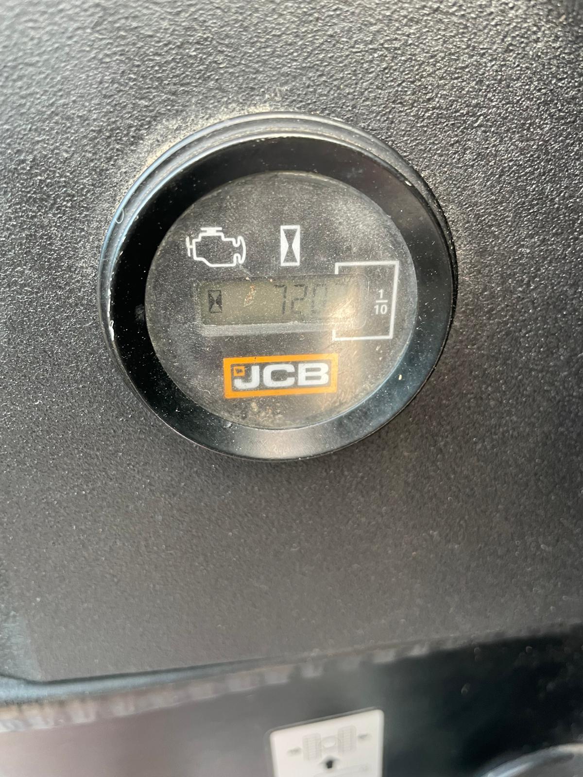 JCB 19C mini excavator cab and controls