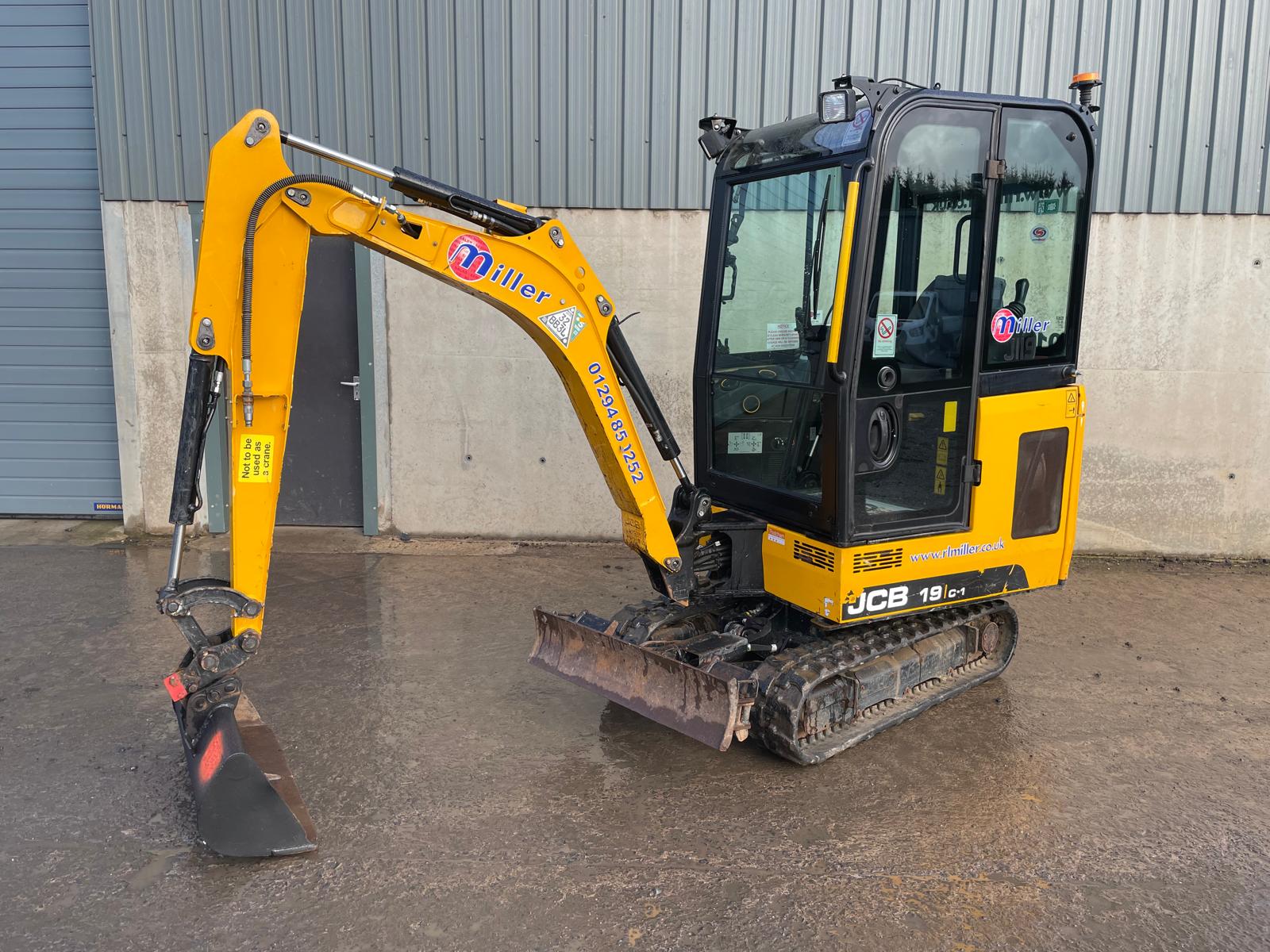 JCB 19C mini excavator