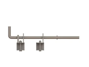 IAE Clamp-On Drop Bolt suitable for 50x25 stiles, available from R and L Miller, Ayrshire