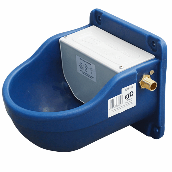 DBL4 Micro Drink Bowl, Blue with Brass Valve
