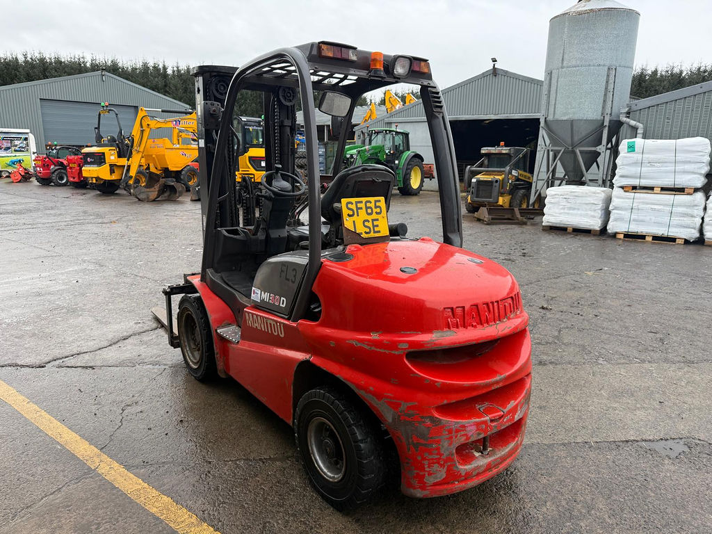 Manitou MI30D used forklift for sale at R & L Miller in Ayrshire