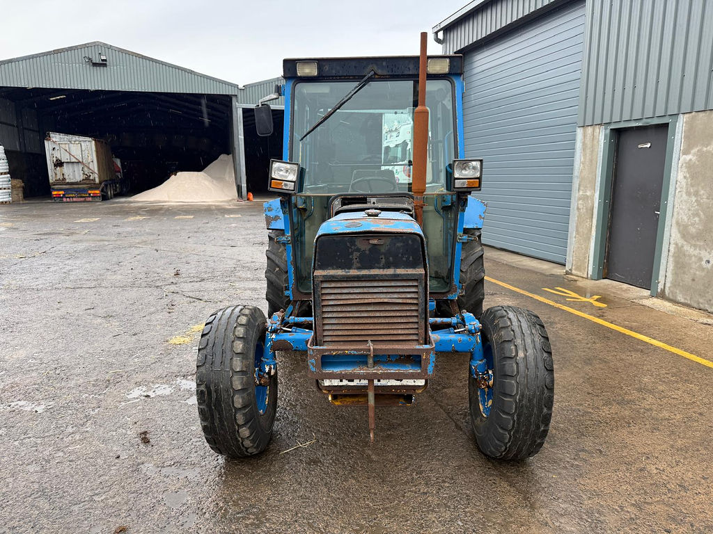 Massey Ferguson industrial tractor side view