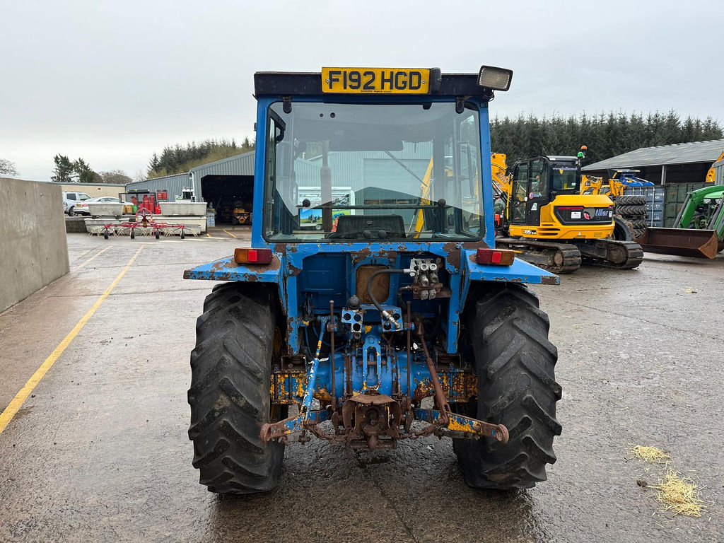 Massey Ferguson industrial tractor rear linkage and PTO