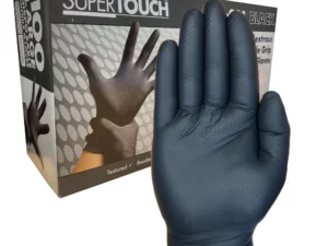 Supertouch PG-901 Heavy Duty Gloves - Black/Orange - Disposable
