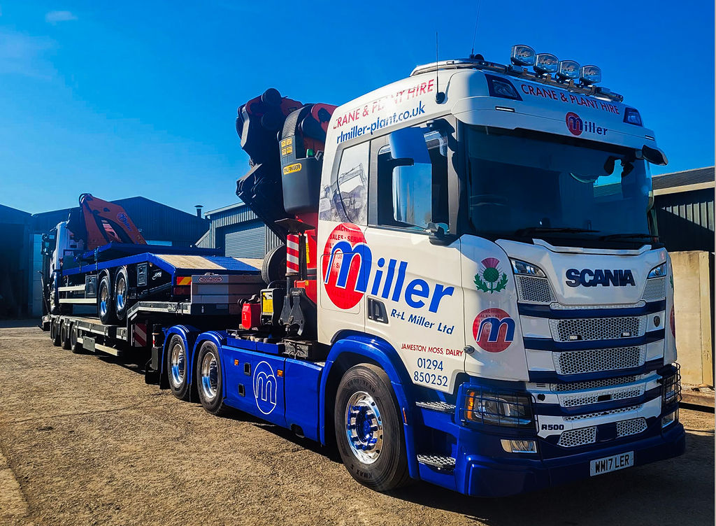 R and L Miller crane and plant hire