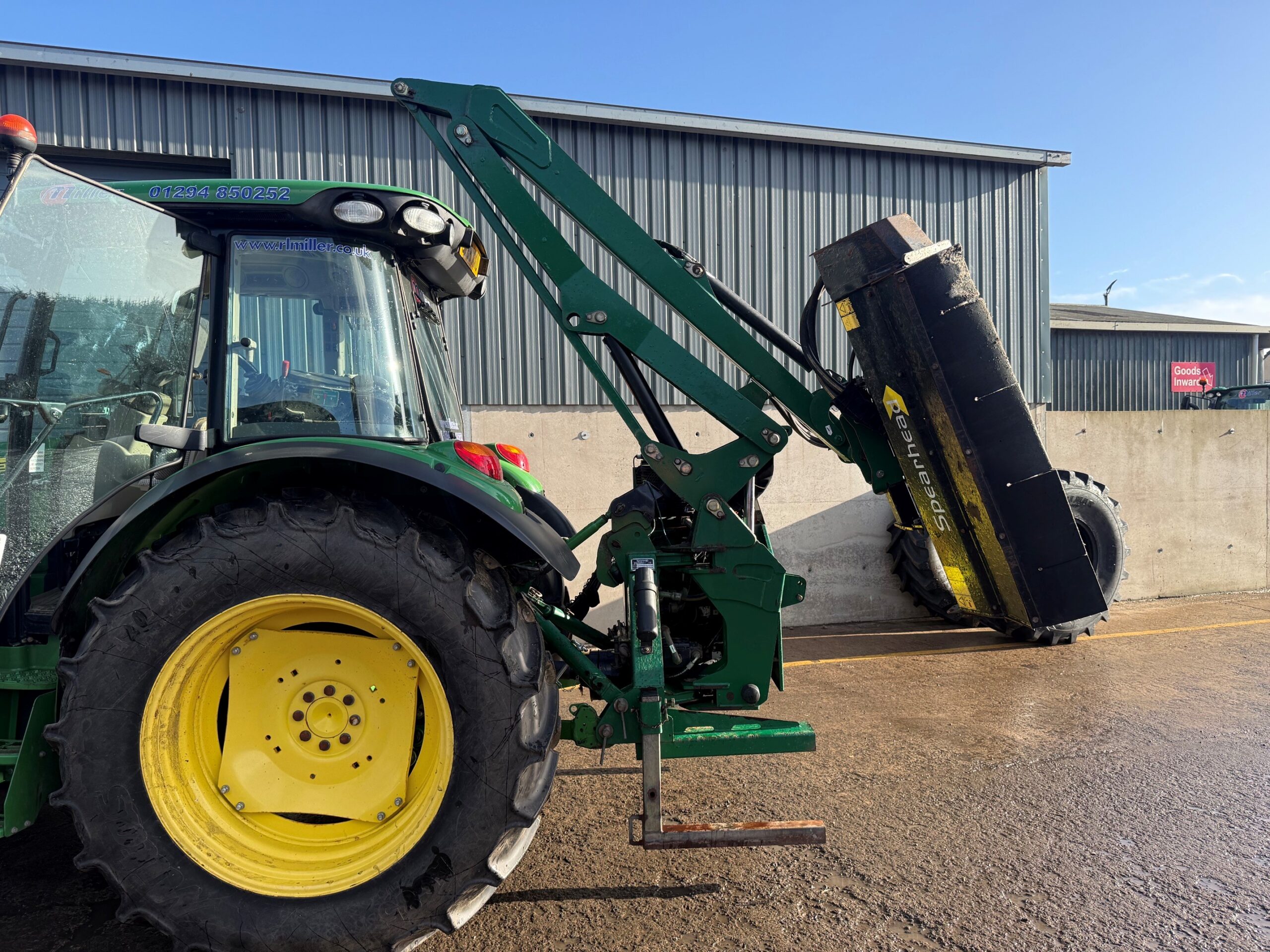 Sold Spearhead Twiga 545 hedge cutter left side view
